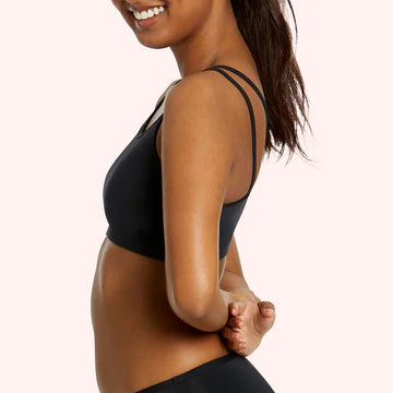 Love Luna Tween/Teen Girls Girls First Bikini Top - Black