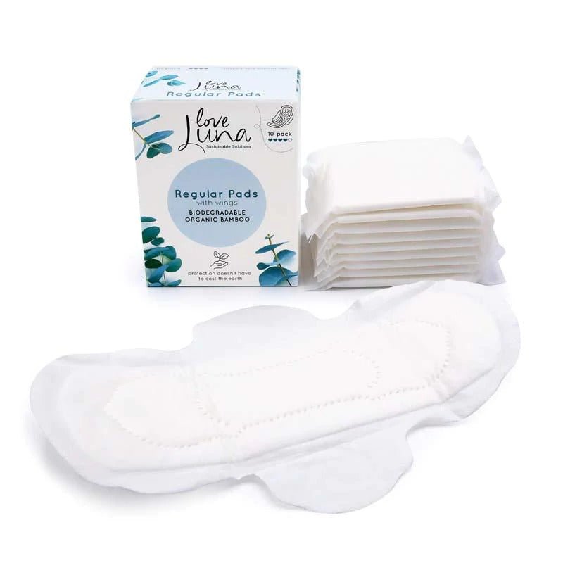 Biodegradable Regular Pad - Love Luna