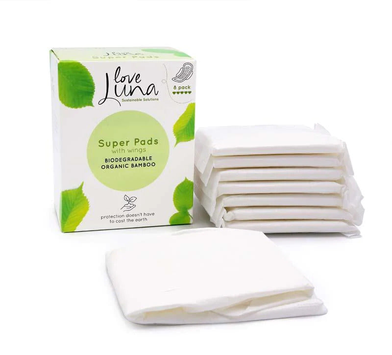 Biodegradable Super Pad - Love Luna