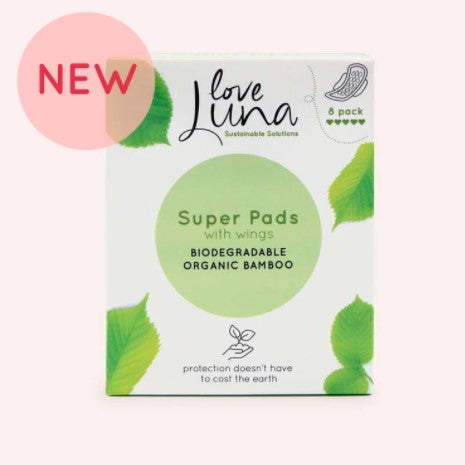 Biodegradable Super Pad - Love Luna