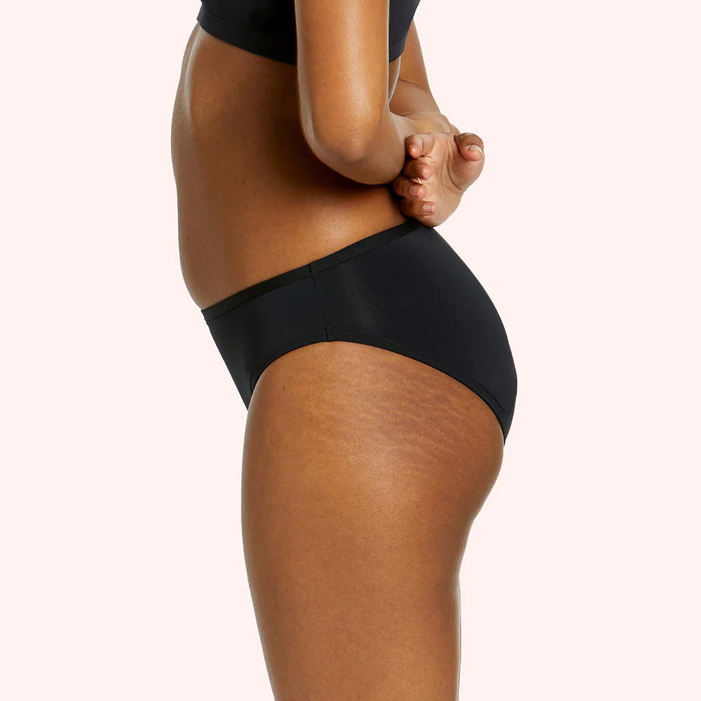 Love Luna Tween/Teen Girls First Swim Bikini Brief - Black