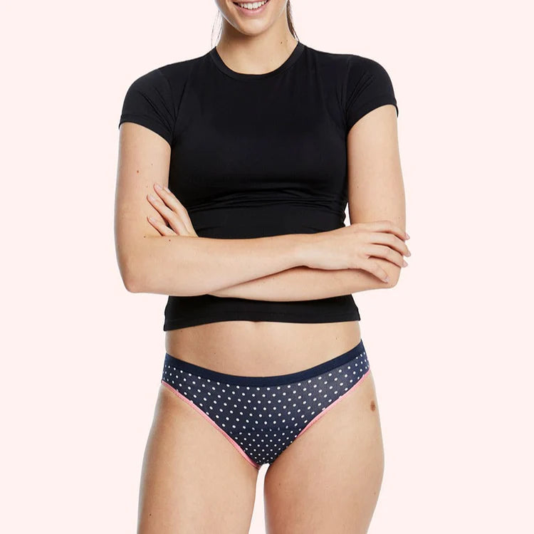 Love Luna First (Teen) Bikini Brief – Navy/White