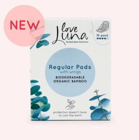 Biodegradable Regular Pad - Love Luna