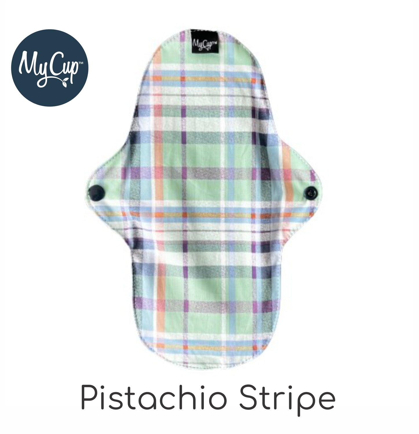 MyCup Reusable Pad Pistachio Strip