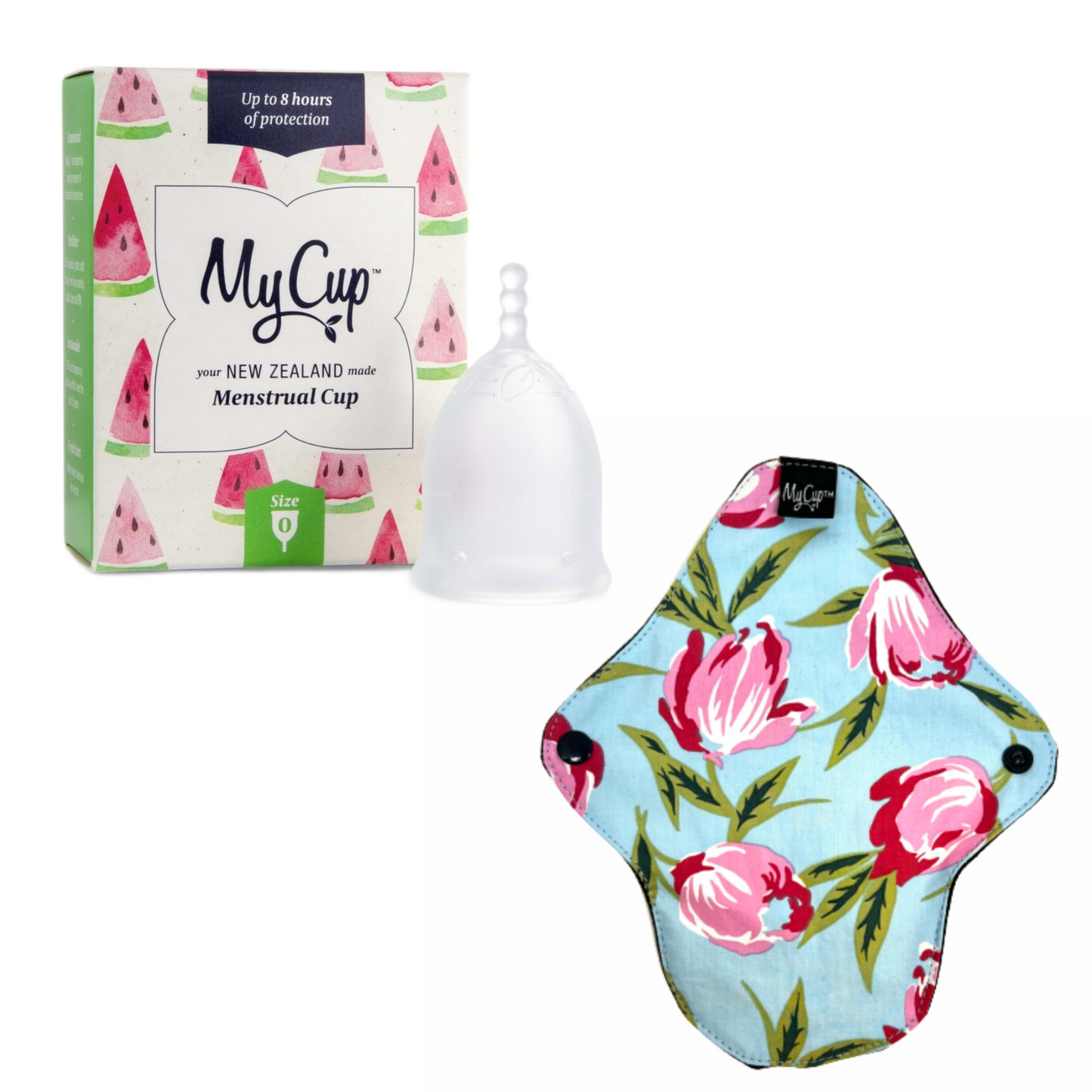 MyCup™ Size 0 + Reusable Regular Pad Bundle