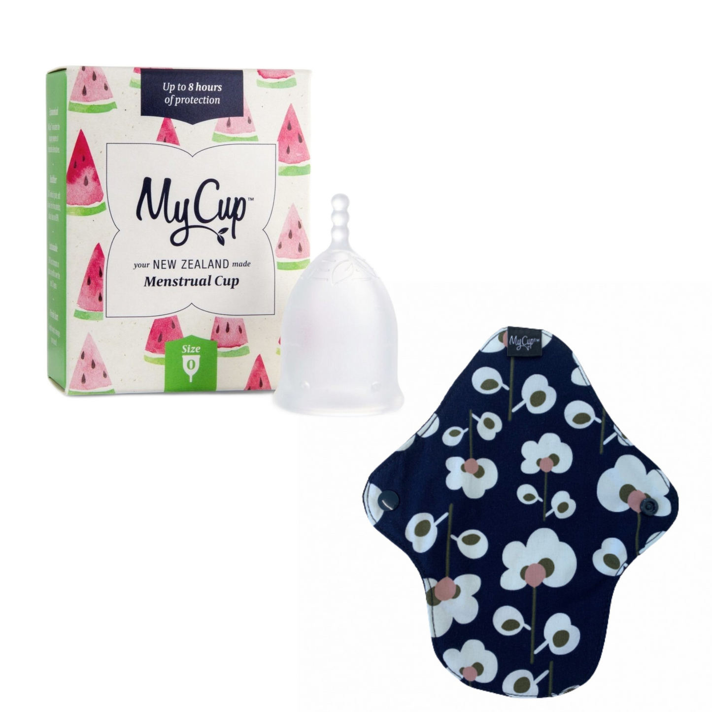 MyCup™ Size 0 + Reusable Regular Pad Bundle