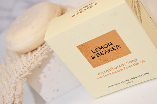 Aromatherapy Soap with Lemongrass Essential Oil